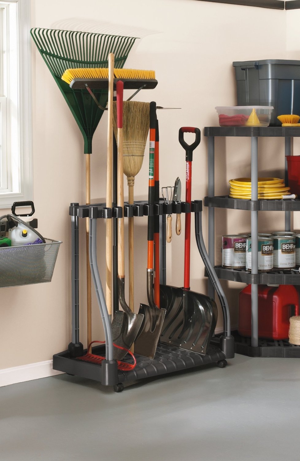 rubbermaid-deluxe-tool-tower-rack-with-casters