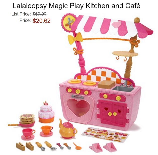 Lalaloopsy Magic Play Kitchen and Café, $20.62 (reg price $69