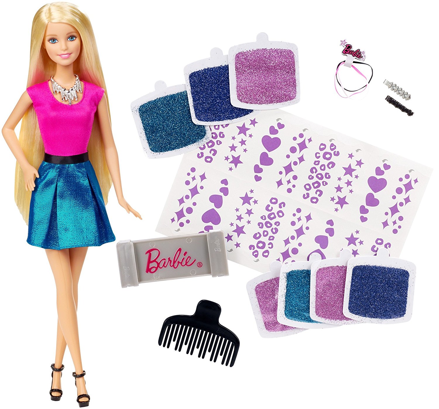 Barbie Glitter Hair Design Doll