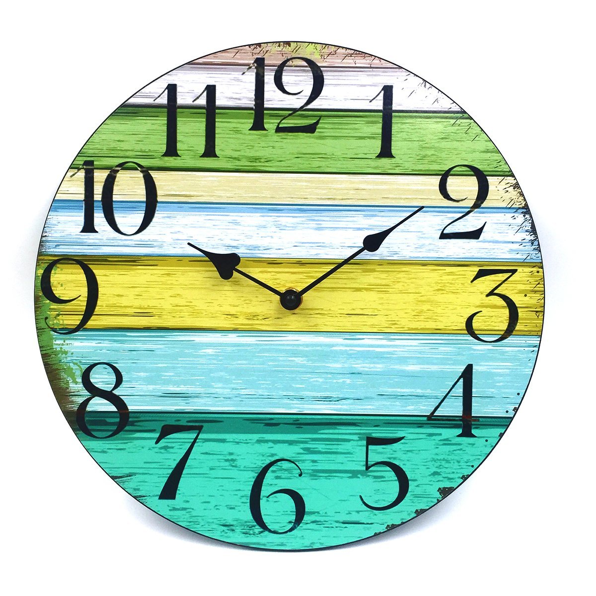 Tuscan Style Wooden Wall Clock