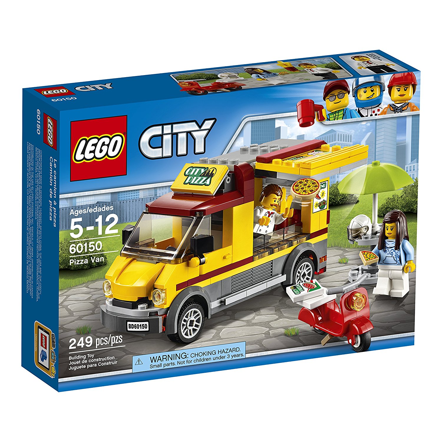LEGO City Pizza Van Building Kit