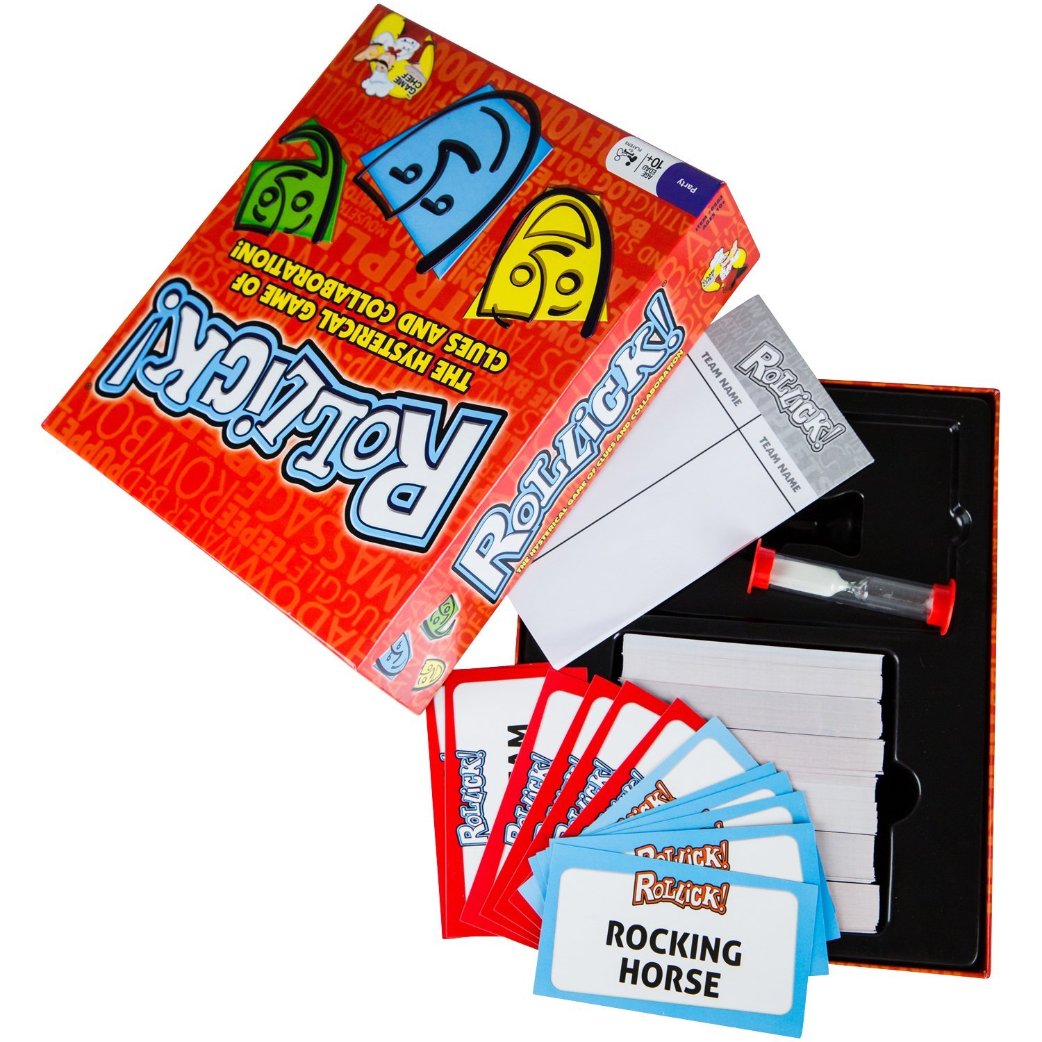 Rollick the Hysterical Team Charades Party Game