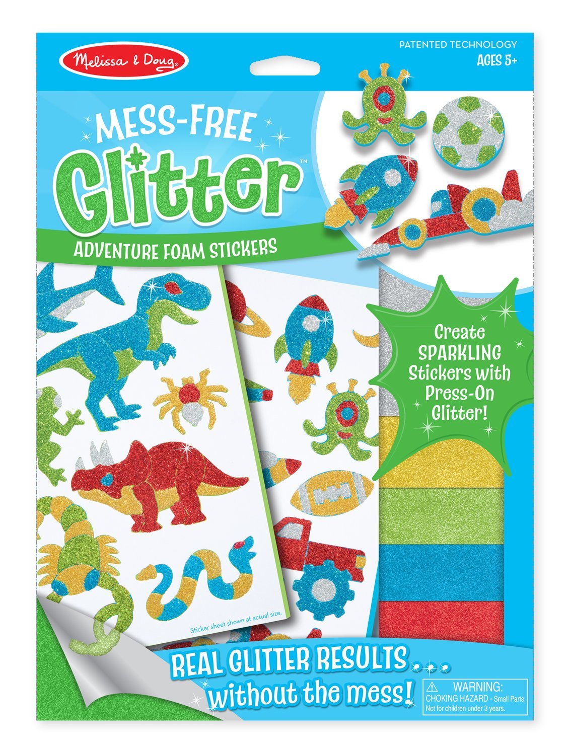 Melissa and Doug Mess-Free Adventure Glitter Craft Kit
