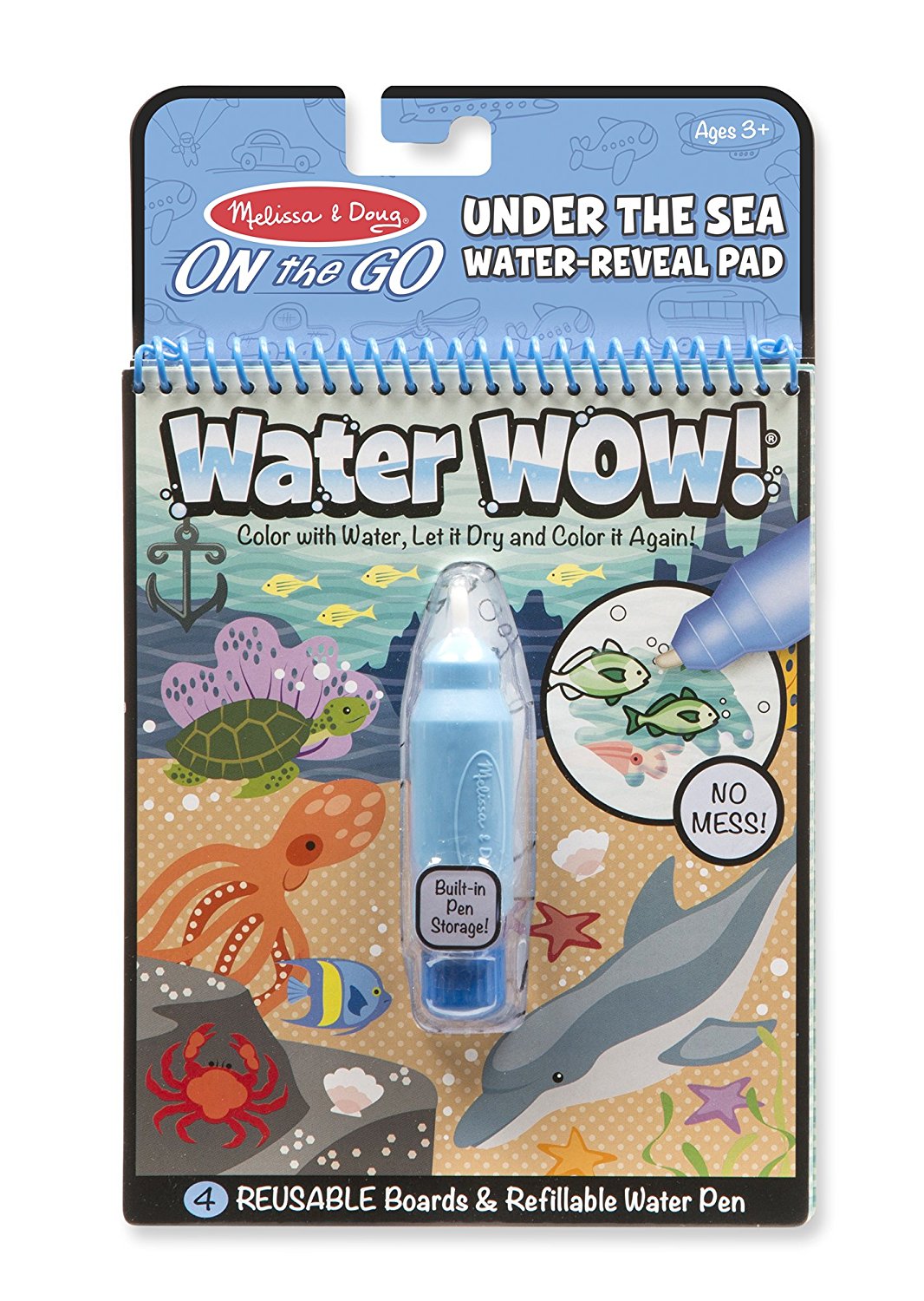 Melissa and Doug Water-Reveal Under the Sea Activity Pad