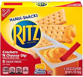 Ritz Crackers Crackers and Cheese Handi-Snacks 6-Pack
