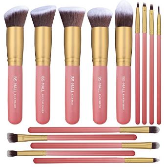 Set of 14 Makeup Brushes