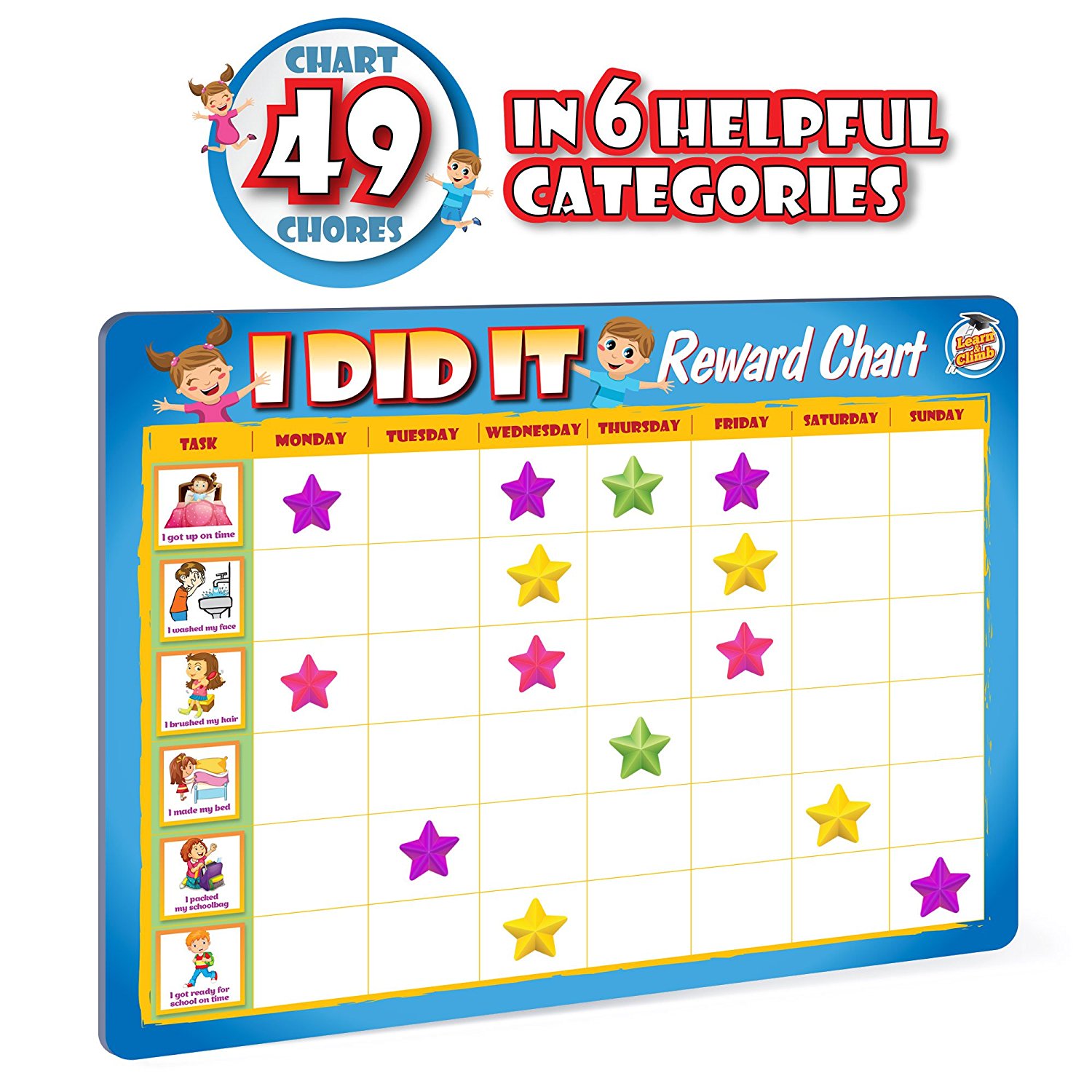 kids reward chart