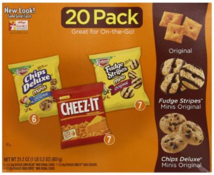 Keebler Cookie and Cheez-It Variety Pack