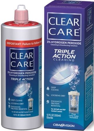 clear care contact solution