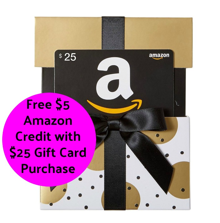 Prime Day Free 5 Amazon Credit with 25 Gift Card