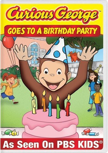 Curious George Goes to a Birthday Party on DVD