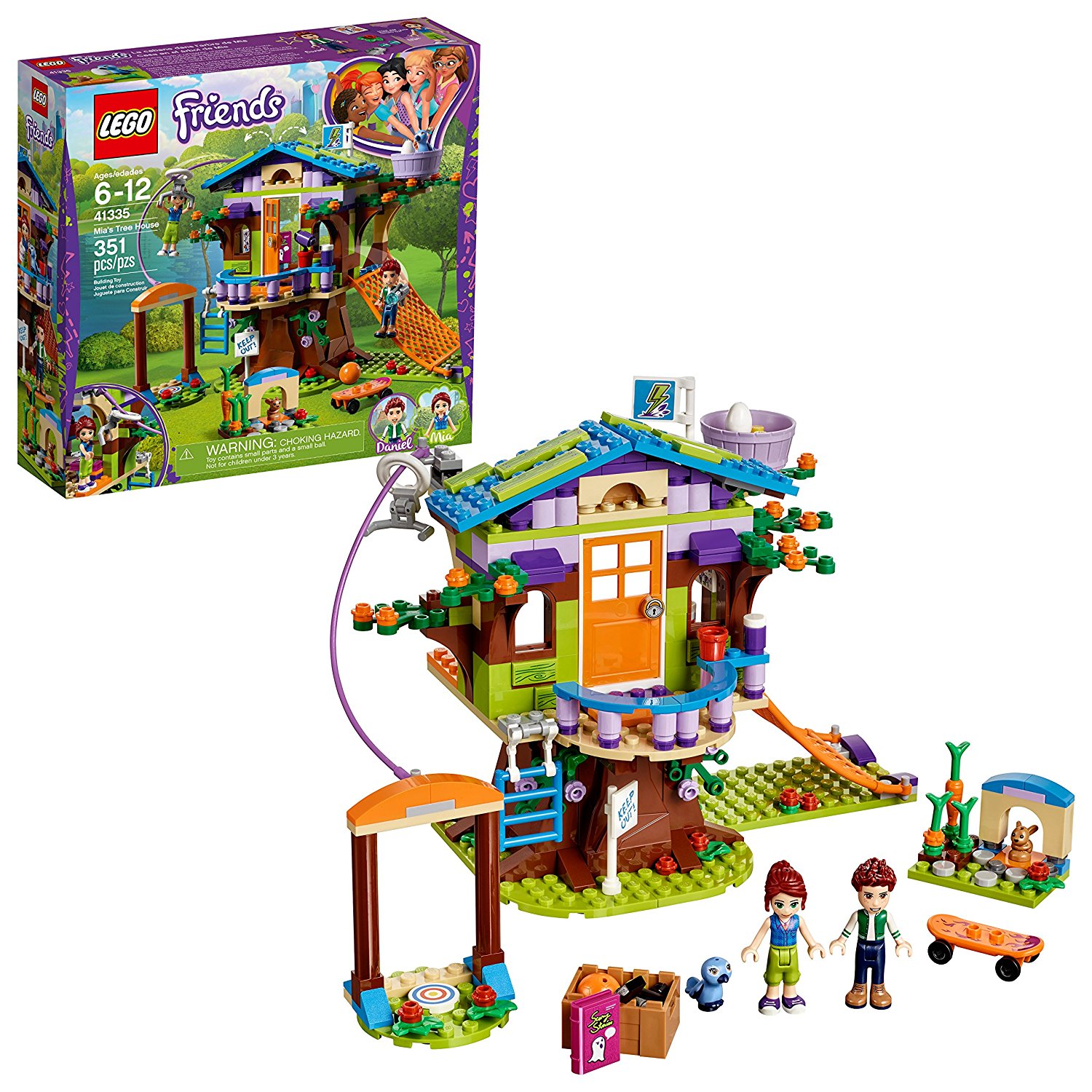 LEGO Friends Mia's Tree House Building Set for $23.99 ...