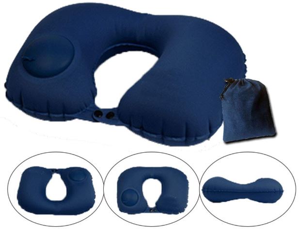 Inflatable Travel Neck Pillow under $8! - AddictedToSaving.com